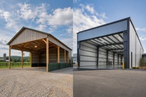 Pole Barn vs Steel Building