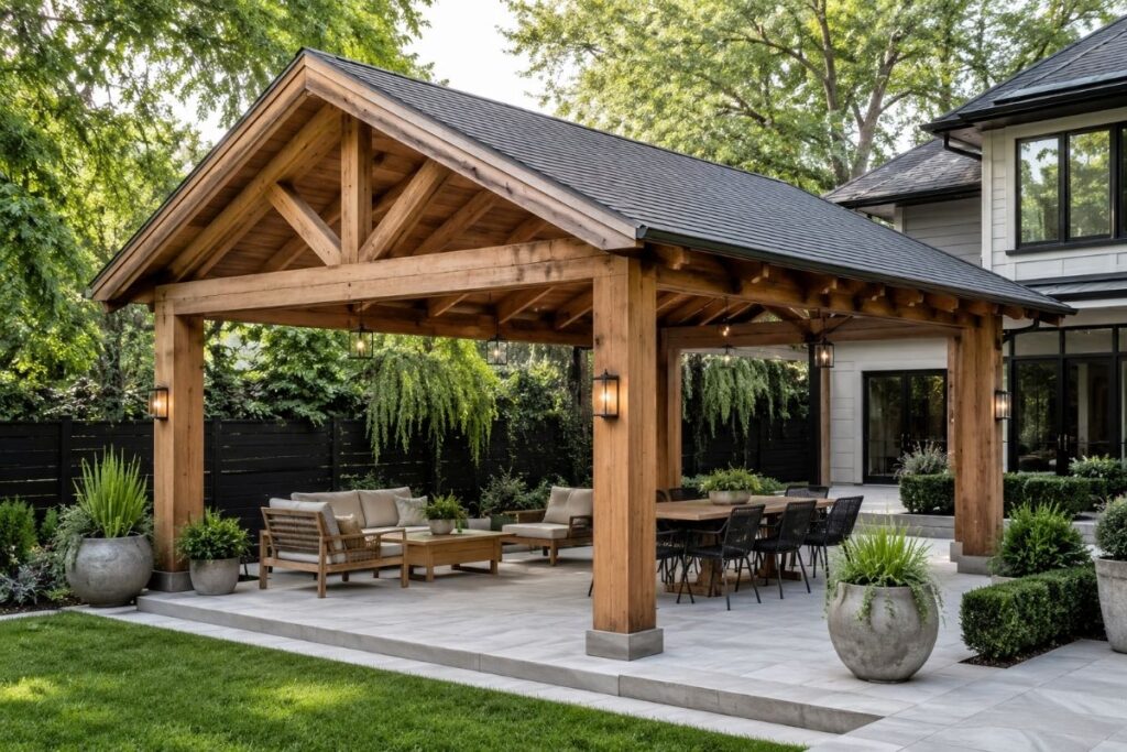 Timber Frame Pavilion Roof Types